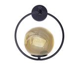 Cumpara ieftin Aplica de perete cu 1 lumina Blento Pako World Negru 20x20x20 cm