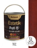 Cumpara ieftin Lazura lemn Bochemit Estetik Profi 3l, tec, 18-42mp, protectie 15 ani+