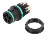 Conector alimentare AC clichet tată TH389 23mm 0,25&divide;1,5mm2 TECHNO