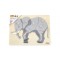 Puzzle Montessori, Elefant, Viga