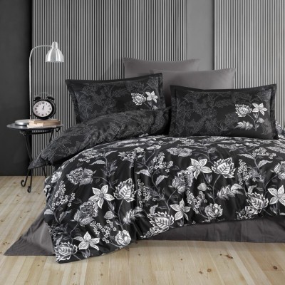 Lenjerie de pat satin clasy king size (vilya v2) foto