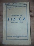 Probleme de fizica pentru clasele 8-11