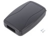 Carcasa Universala TEKO ABS cu Orificiu SPRINT Neagra 74x114x24.7mm