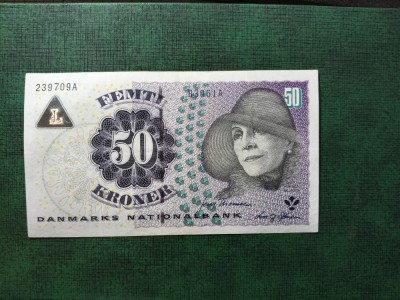 DANEMARCA 50 KRONER foto