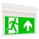 Lampa exit, pentru evacuare de urgenta, Schrack Technik Design K4, LED, 2 W, 130 lm, autonomie 3 ore, IP20