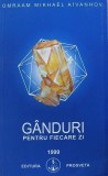 Ganduri pentru fiecare zi - Omraam Mikhael Aivanhov