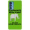 Husa compatibila cu Motorola Edge 20 Lite model Elephants never forget, Silicon, TPU, Viceversa
