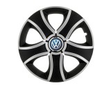 Cumpara ieftin Set 4 capace roti Bis Gri-Negru R14 pentru gama auto Volkswagen, Autohelix MSA