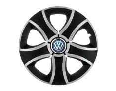 Set 4 capace roti Bis Gri-Negru R14 pentru gama auto Volkswagen