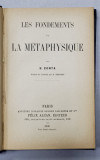Les fondements de la metaphisique, Vasile Conta, Paris 1890