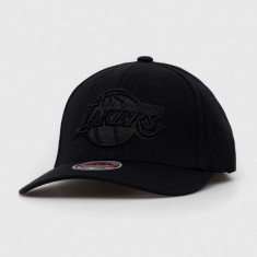 Mitchell&Ness șapcă din amestec de lână Brooklyn Nets culoarea negru, cu imprimeu