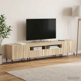 Cumpara ieftin Set de 3 piese pentru TV cu LED ZWOLLE Stejar Sonoma