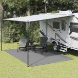 vidaXL Covor pentru cort, gri deschis, 5x3 m