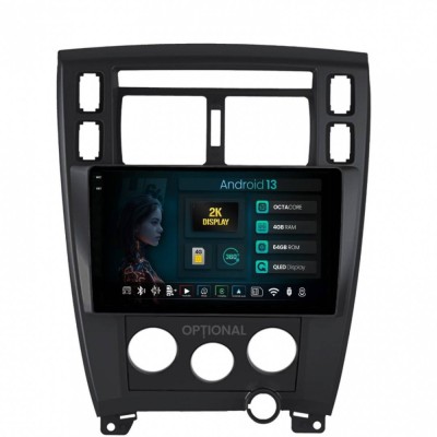 Navigatie 2K Hyundai Tucson (2006-2013) 4GB RAM Android 13 Octacore Slot Sim 4G DSP GPS Wi-FI Carplay Android Auto USB Bluetooth Waze Touchscreen 10.3 foto