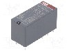 Releu electromagnetic, DPDT, 48V DC, 8A, seria CR-P, ABB - 1SVR405601R6000