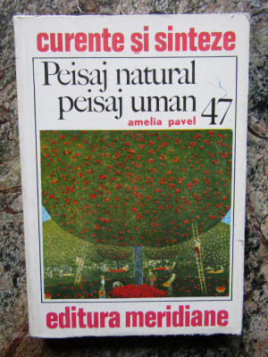 PEISAJ NATURAL PEISAJ UMAN- AMELIA PAVEL- BUC.1987 foto