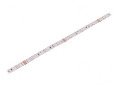 Bandă LED RGB 5050 12V 30 LED/m 10mm PCB alb IP20 7,2W/m