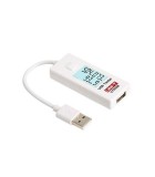 Tester USB UNI-T UT658B monitorizeaza starea de incarcare a