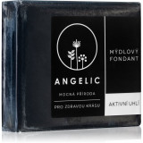Cumpara ieftin Angelic Soap fondant Active Charcoal săpun de detoxifiere 105 g