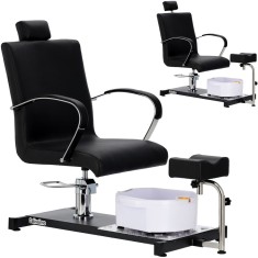 Scaun cosmetic pedichiura cu baie pentru picioare pentru salon spa