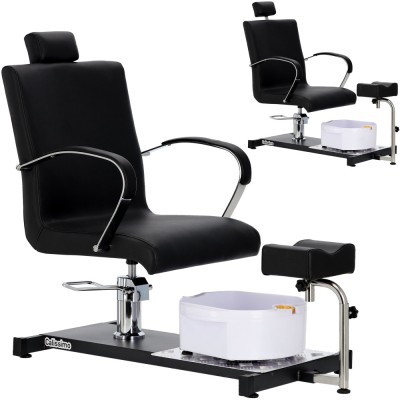 Scaun cosmetic pedichiura cu baie pentru picioare pentru salon spa foto