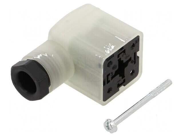 Conector cu valvă mufă format A mamă PIN 3 90&deg;