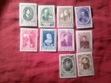 Serie Belgia 1941 - Personalitati - Familia Regala , 10 valori