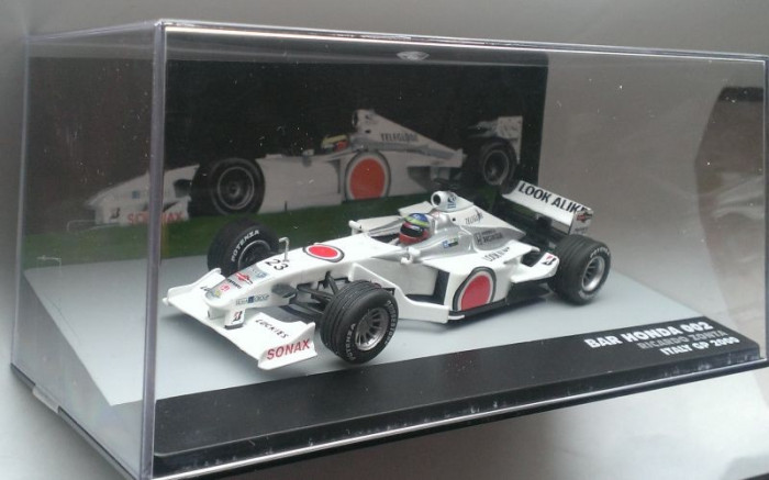 Macheta BAR Honda 002 Formula 1 2000 (Ricardo Zonta) - IXO/Altaya 1/43 F1