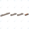 Set chei laterale aurii pentru iPhone Xs Max