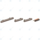 Set chei laterale aurii pentru iPhone Xs