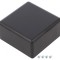 Carcasă Universală ABS Neagră 71x71x37mm