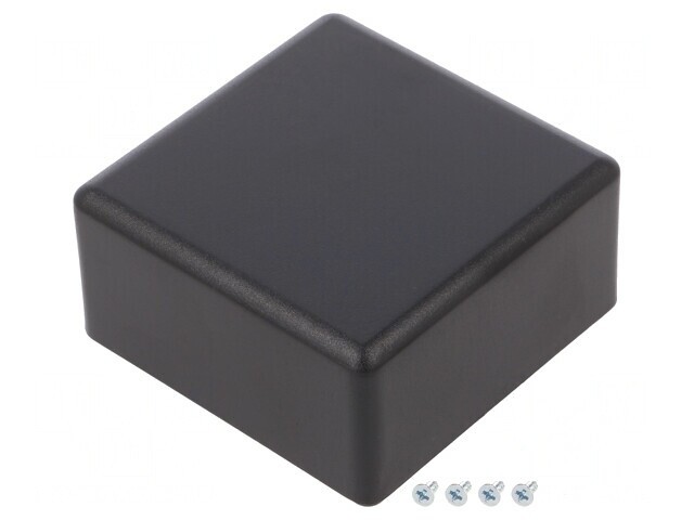 Carcasă Universală ABS Neagră 71x71x37mm