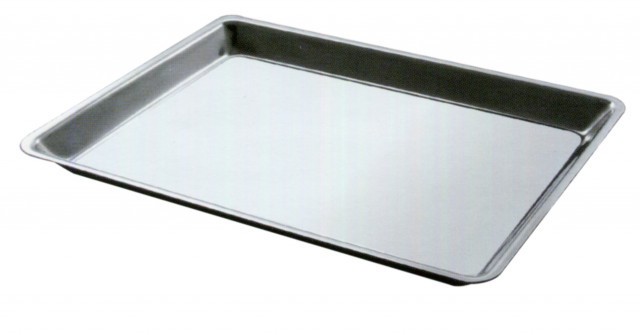 Tava inox prezentare vitrina 41x28x2 cm