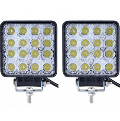 Set 2 x Proiector LED auto offroad 48W foto