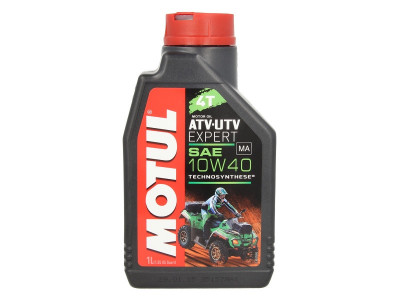 (PL) 4T 4T MOTUL ATV-UTV EXPERT SAE 10W40 1L SM JASO MOTUL foto