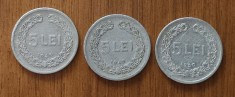 Lot 5 lei 1948-1950, RPR / Rom&acirc;nia