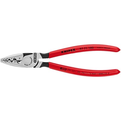 Cleste de sertizare ferule KNIPEX 97 71 180 HardWork ToolsRange foto