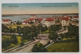 BAILE MOVILA (EFORIE SUD ) , VEDERE GENERALA SPRE LAC si PARCUL MOVILA , CARTE POSTALA ILUSTRATA , 1936