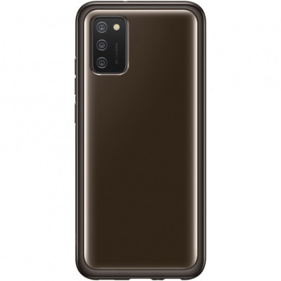 Galaxy A02s; Soft Clear Cover; Black foto