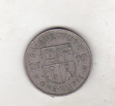 bnk mnd Mauritius 1 rupie 2002 foto