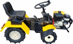 Mini tractor ProGARDEN Campo 1856-4WD, 4x4, 18 CP, benzina, 4+1 viteze, sistem ridicare manual foto
