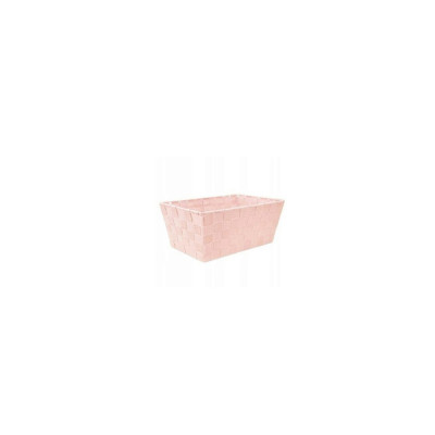 Cos organizator pentru cosmetice, roz, 30x20x13 cm, Sepio foto