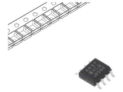 P-MOSFET Unipolar -30V -29A 5W SO8 Tranzistor foto