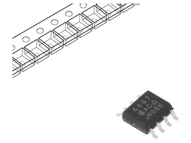 P-MOSFET Unipolar -30V -29A 5W SO8 Tranzistor