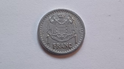 Monaco- 1 franc1943 foto