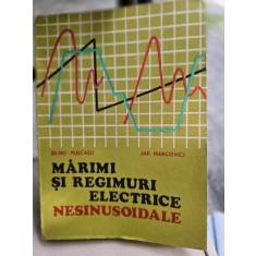 Marimi si regimuri electrice nesinusoidale - Silviu Puscasu