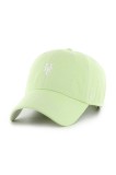 47 brand șapcă de baseball din bumbac MLB New York Mets culoarea verde, uni, B-CSBCU16GWS-F1