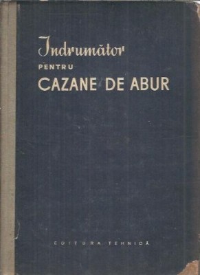 Indrumator pentru cazane de abur - M. Aldea foto