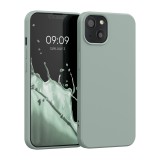 Husa Kwmobile pentru Apple iPhone 13, Silicon, Verde, 55948.172