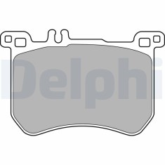 DELPHI LP2507 set placute frana,frana disc